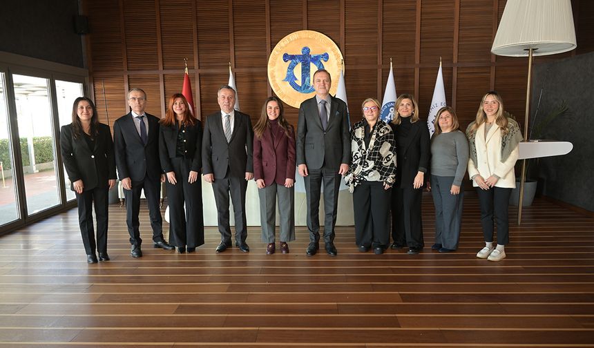 WISTA Türkiye'nin yeni yönetimi ilk ziyaretini DTO'ya yaptı