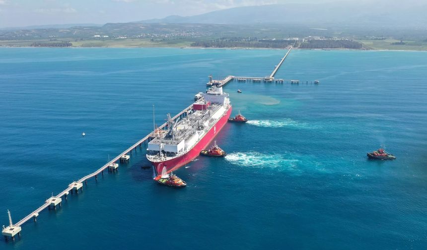 Dörtyol FSRU’dan Şebekeye 13,4 Milyar Metreküp Gaz