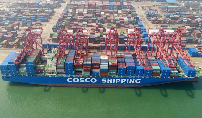 COSCO, sipariş defterinde zirveye oturdu