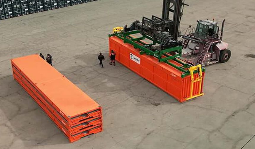 Arkas ile GenFlat 'katlanabilir konteyner deneme anlaşması' imzaladı