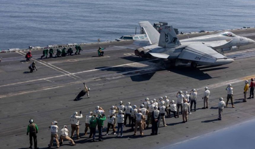 ABD'den Orta Doğu'daki üslerine savaş ve tanker uçağı yığınağı