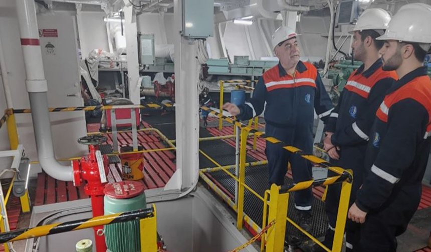 Azerbaycanlı öğrenciler GN Group gemilerinde stajda