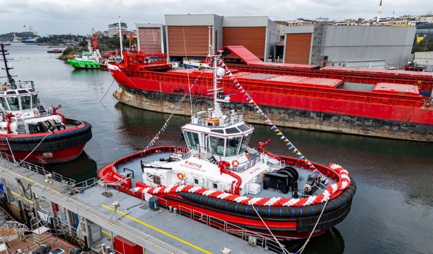 BOTAŞ terminallerinde elektrikli römorkör dönemi