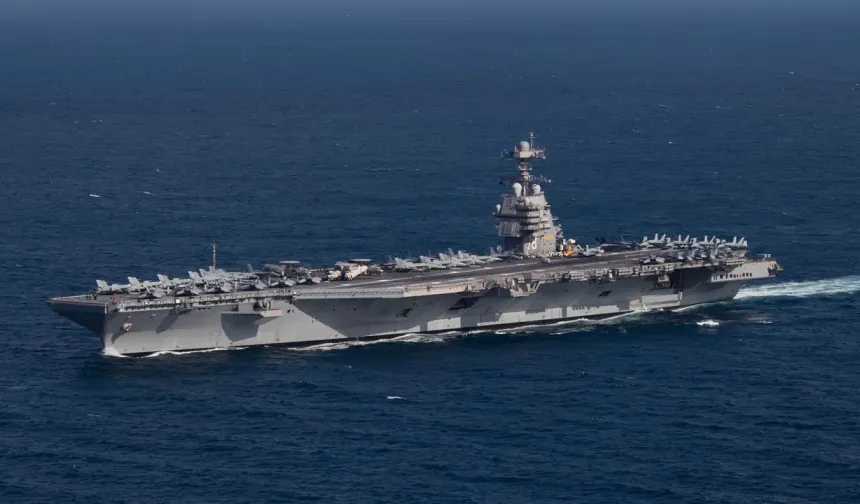 ABD’ye ait USS Gerald R. Ford uçak gemisinde yangın