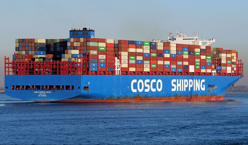 COSCO, Orta Doğu operasyonlarını askıya aldı