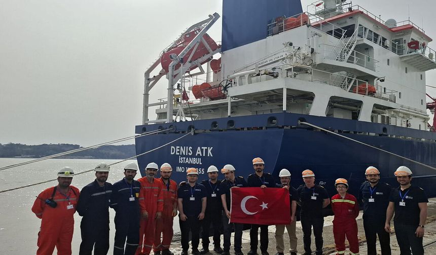 ATAKO Denizcilik’in yeni tankeri Türk bayrağı çekti