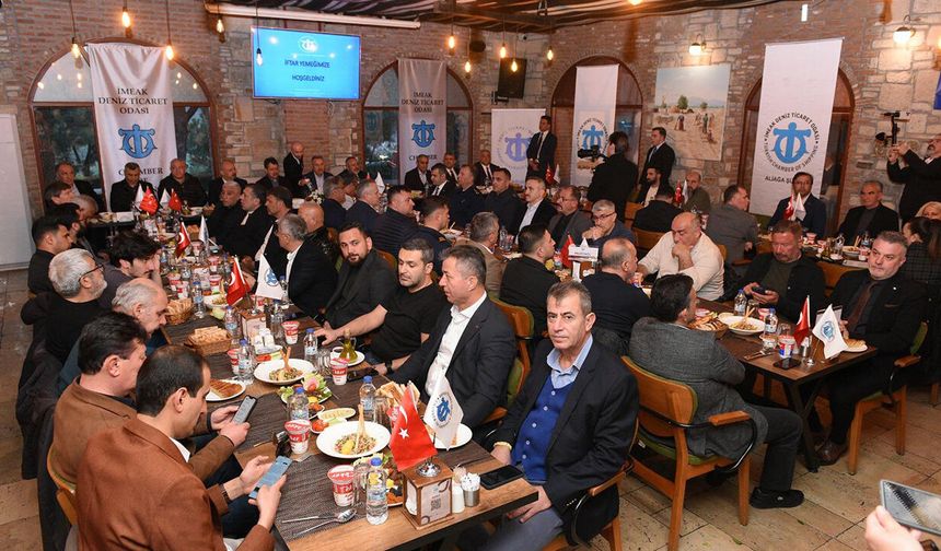 İMEAK DTO Aliağa Şubesi'nden geleneksel iftar buluşması