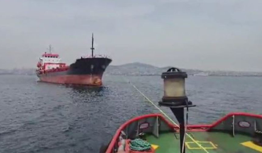 Tuzla Demir Sahası’ndaki gemide arıza