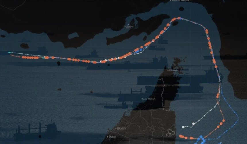 İran bağlantılı gemiler Basra Körfezi'ne girmek için yeni bir rota izliyor