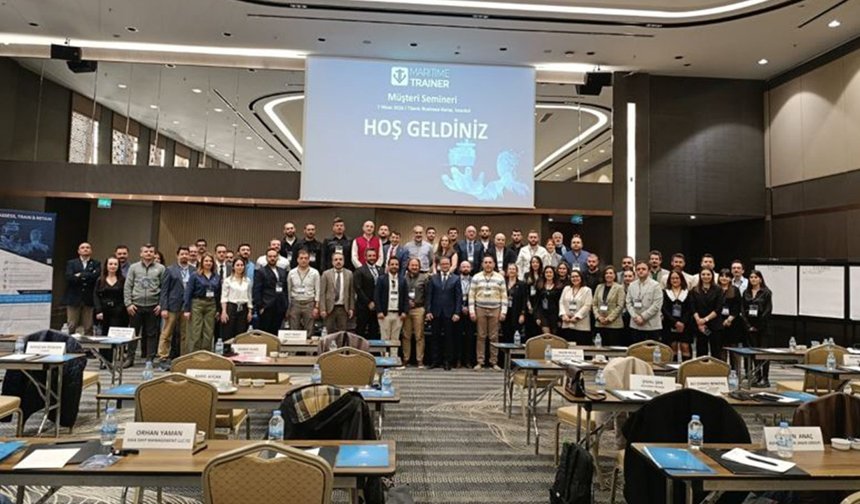 Maritime Trainer'ın müşteri semineri geniş katılımla gerçekleştirildi