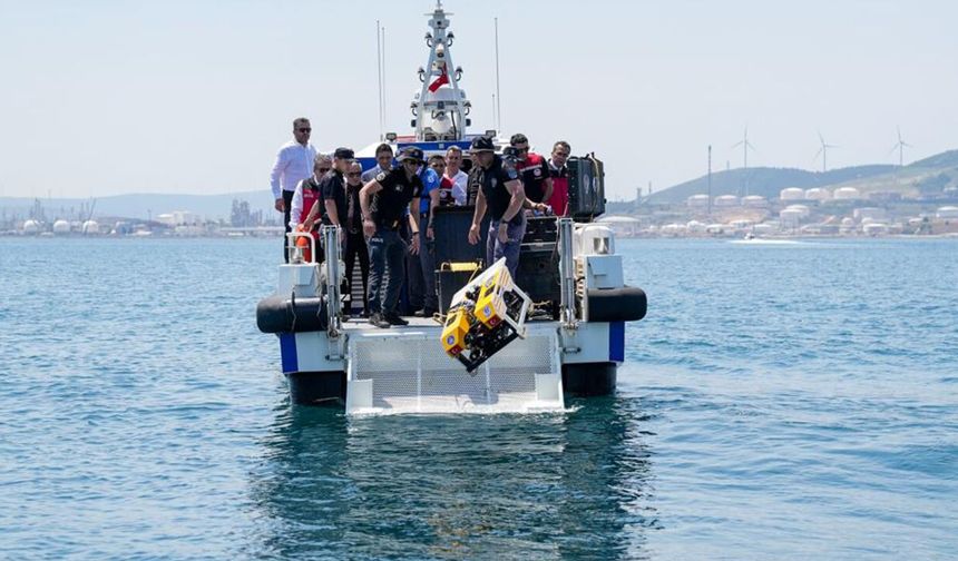Aliağa Körfezi'nde yapay resifler bilimsel takibe alındı