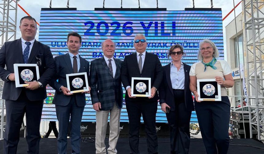 Setur Marinaları’na Mavi Bayrak’tan dört ödül