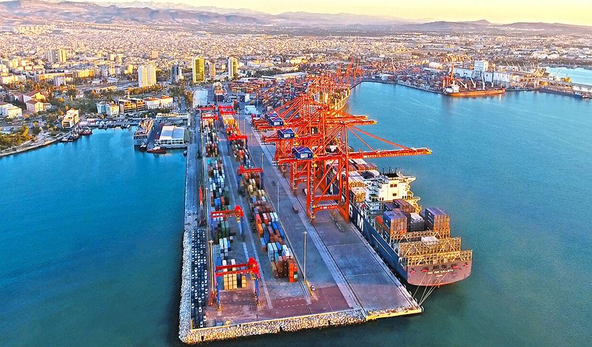 Ticaret rotası değişti, Mersin öne çıktı