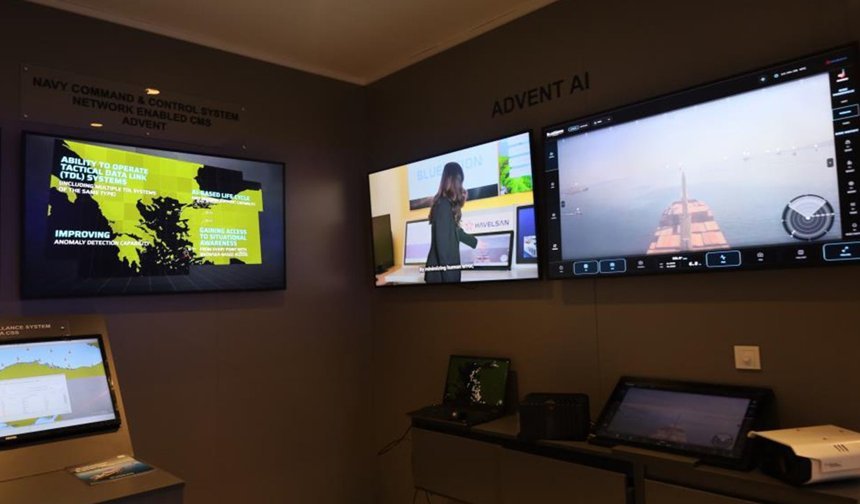 Savaş gemilerini dijital üsse dönüştüren sistem SAHA EXPO’da tanıtıldı