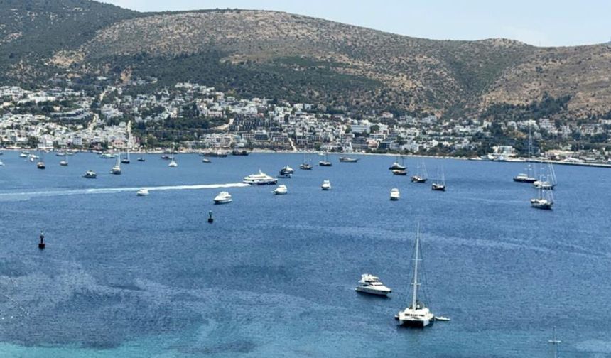 Bodrum’da yat yoğunluğuna tepki