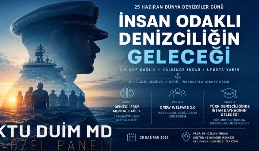 KTÜ DUİM Mezunlar Derneği, insan odaklı denizciliğin geleceğini mercek altına alıyor