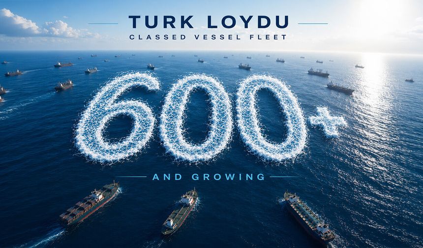 Türk Loydu klas filosunda 600 gemi eşiğini aştı