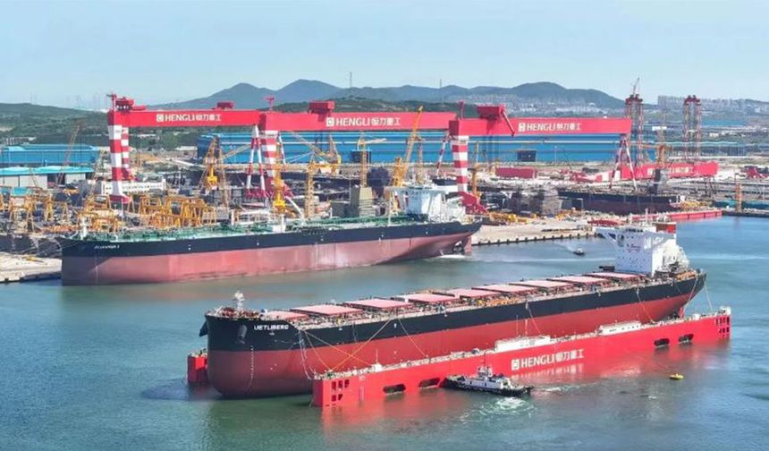Hengli Heavy Industry'den ilk yarıda 207 yeni gemi inşa siparişi