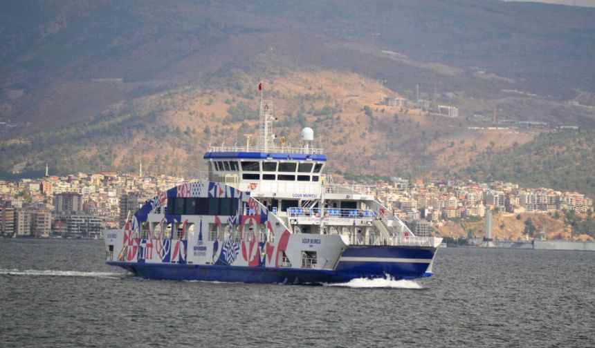 İZDENİZ'in ek seferleriyle 20 bin araç trafiğe çıkmadı