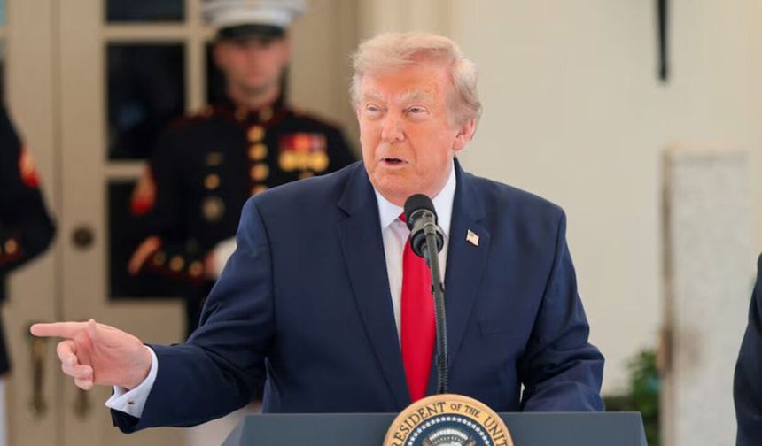 Trump: İran'ın her gemi saldırısı için bir köprüyü veya enerji santralini vuracağız