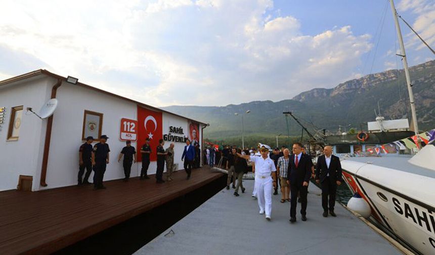 Akyaka’ya Sahil Güvenlik Kolluk Destek hizmet binası açıldı