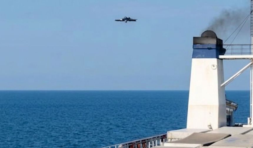 Ro-Pax gemisinde dron paniği