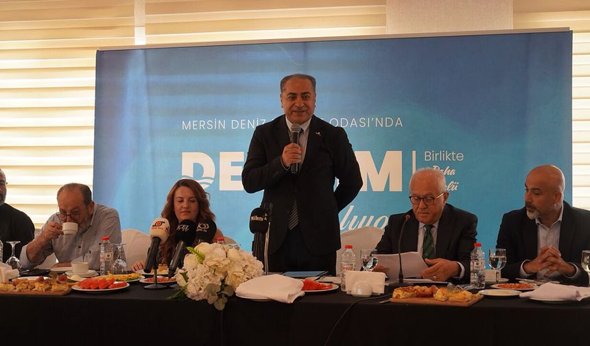 Mersin Deniz Ticaret Odası Değişim Hareketi Başkan Adayı Murat Uçar: "MDTO için artık değişim zamanı"