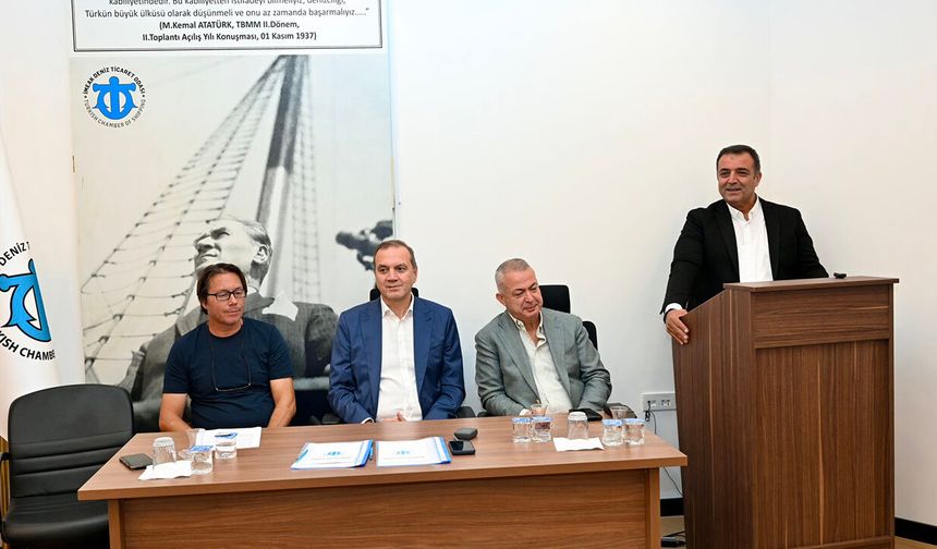 Tamer Kıran DTO Fethiye Şubesinin meclis toplantısına katıldı