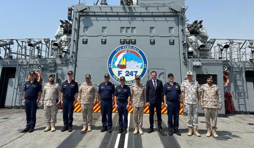 TCG Kemalreis fırkateyni Suudi Arabistan’da