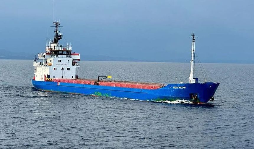 Bulgaristan açıklarında yük gemisi battı: Mürettebata ulaşılamadı