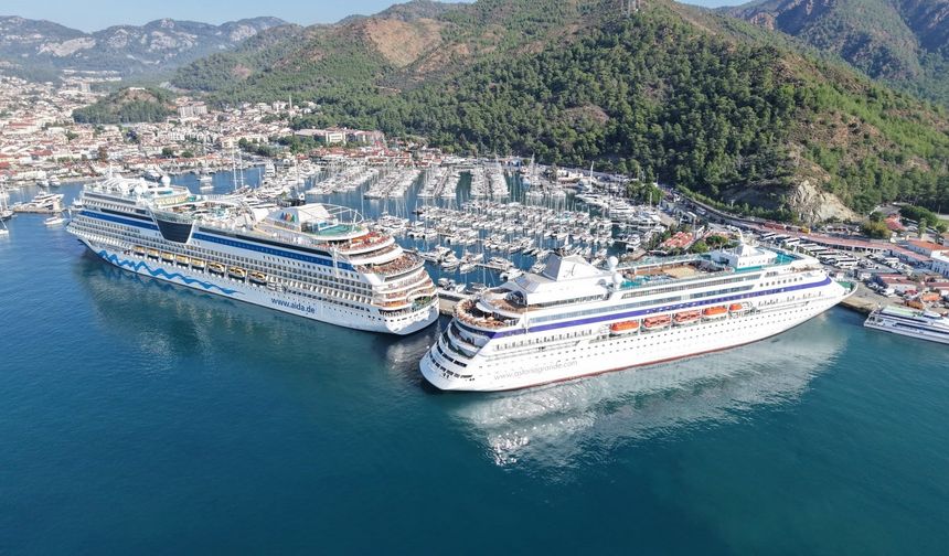 AIDA Stella ve Astoria Grande Marmaris’te