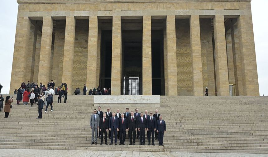 İMEAK DTO heyetinden Anıtkabir'e ziyaret