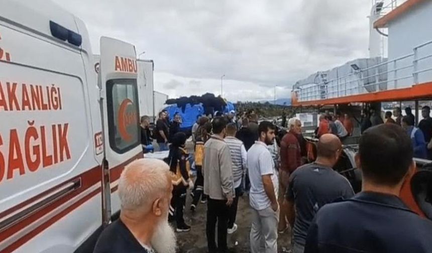 Balıkçı teknesindeki iş kazasında ağır yaralanan balıkçı kurtarılamadı