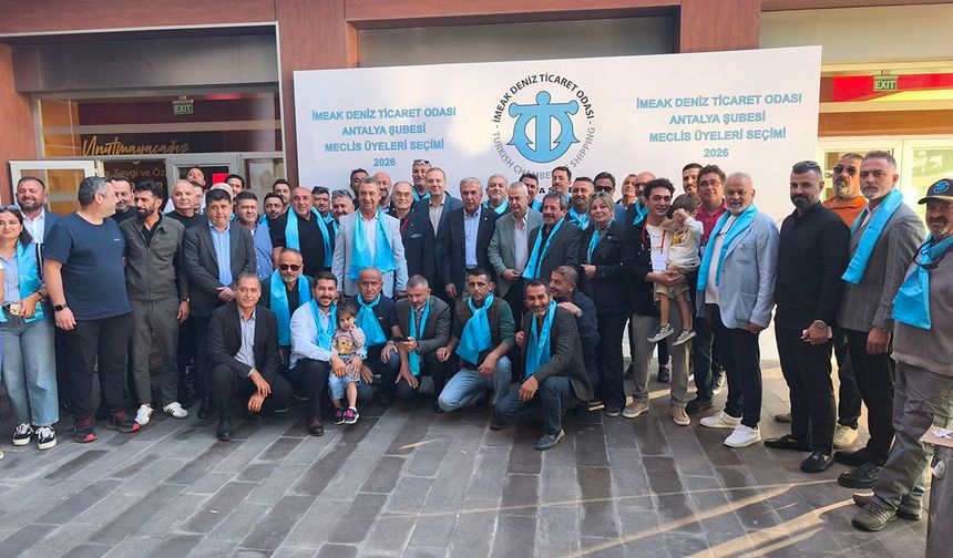 İMEAK DTO Antalya Şubesi seçimlerini Ahmet Çetin’in listesi kazandı