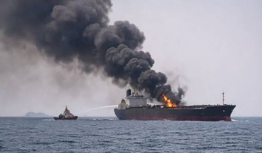 İran: Basra Körfezi'nde petrol transferi yapan 4 gemi vuruldu