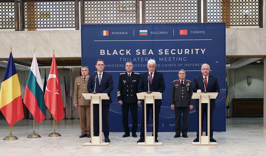 Türkiye, Bulgaristan ve Romanya’dan Karadeniz’de güvenlik için ortak adım