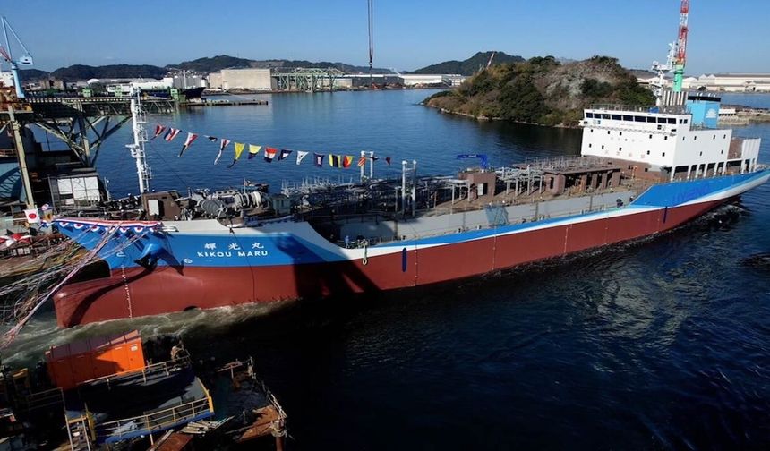 Denizcilikte bir ilk: Hidrojenle çalışan tanker ilk seferini tamamladı