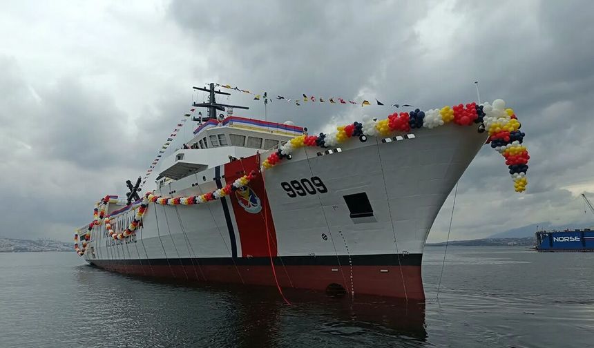 Malezya'nın yeni deniz gücü Kocaeli'de suya indi