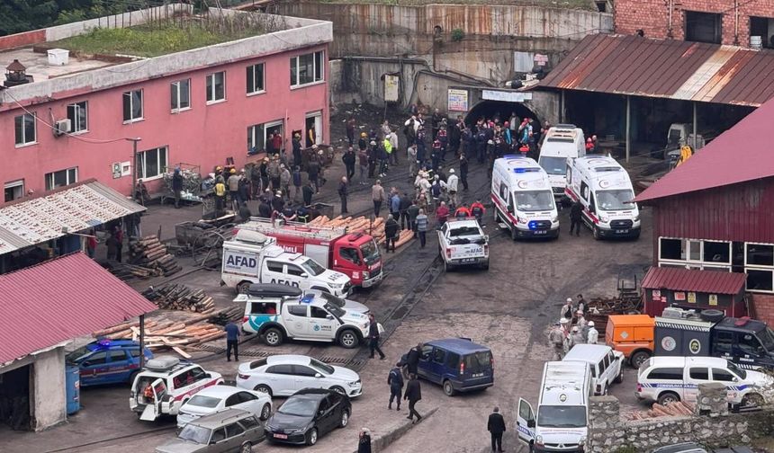 Zonguldak'ta maden ocağında patlama